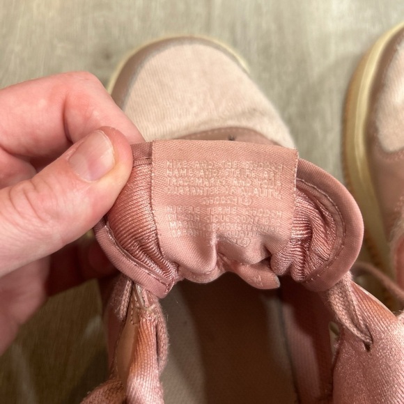 Nike Air Force 1 Rust Pink Storm Shoes - Picture 7 of 7